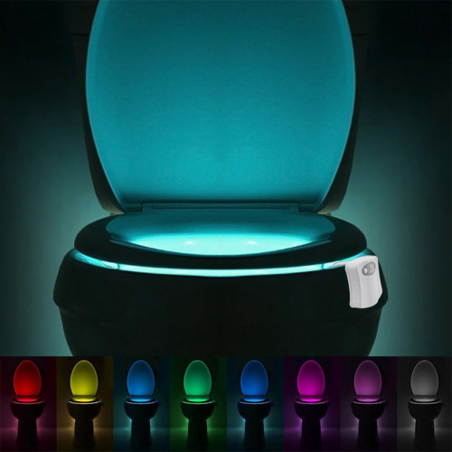 Malen Raar Gezamenlijke selectie Aanbieding 8-kleurige WC Lamp met Bewegingssensor| LED verlichting kopen |  3w 5w 7w RGB LED-strip | LED bewegingslamp, niet van Action, maar van XXL  Discounter.